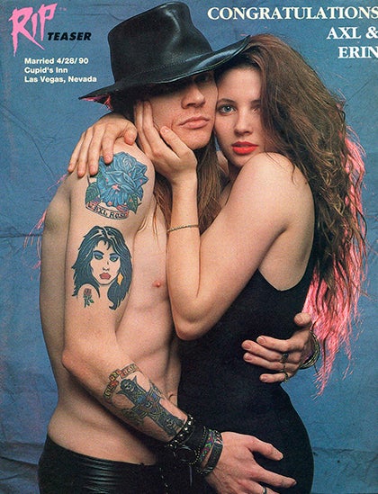 Guns N' Roses - Curiosidades - Erin Everly