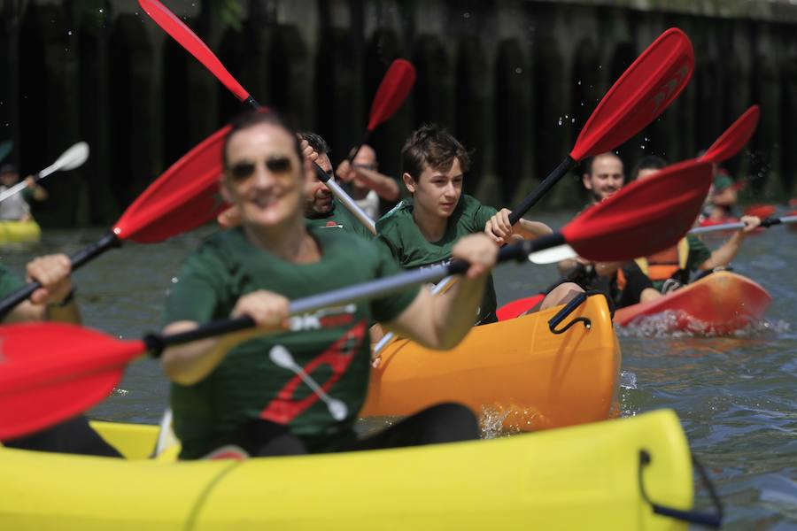 BBKayak lasterketak mila piraguista baino gehiago bilduko ditu Bilbon