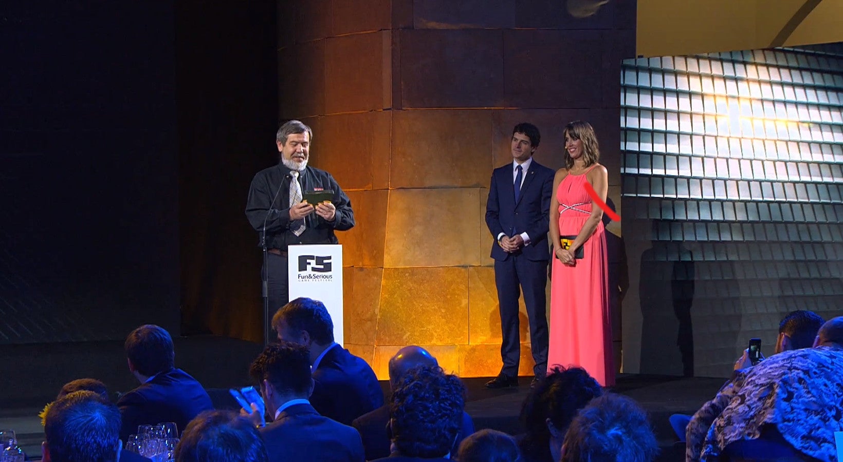 Vídeo de la entrega del Premio Bizkaia 2015 a Alexey Pajitnov