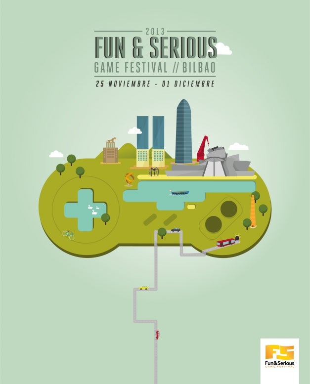Official Poster Of The Fun Serious Game Festival 2013 Fun