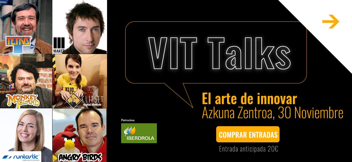Fun & Serious Game Festival introducing Iberdrola VIT Talks, a series of inspiring lectures on the art of innovation